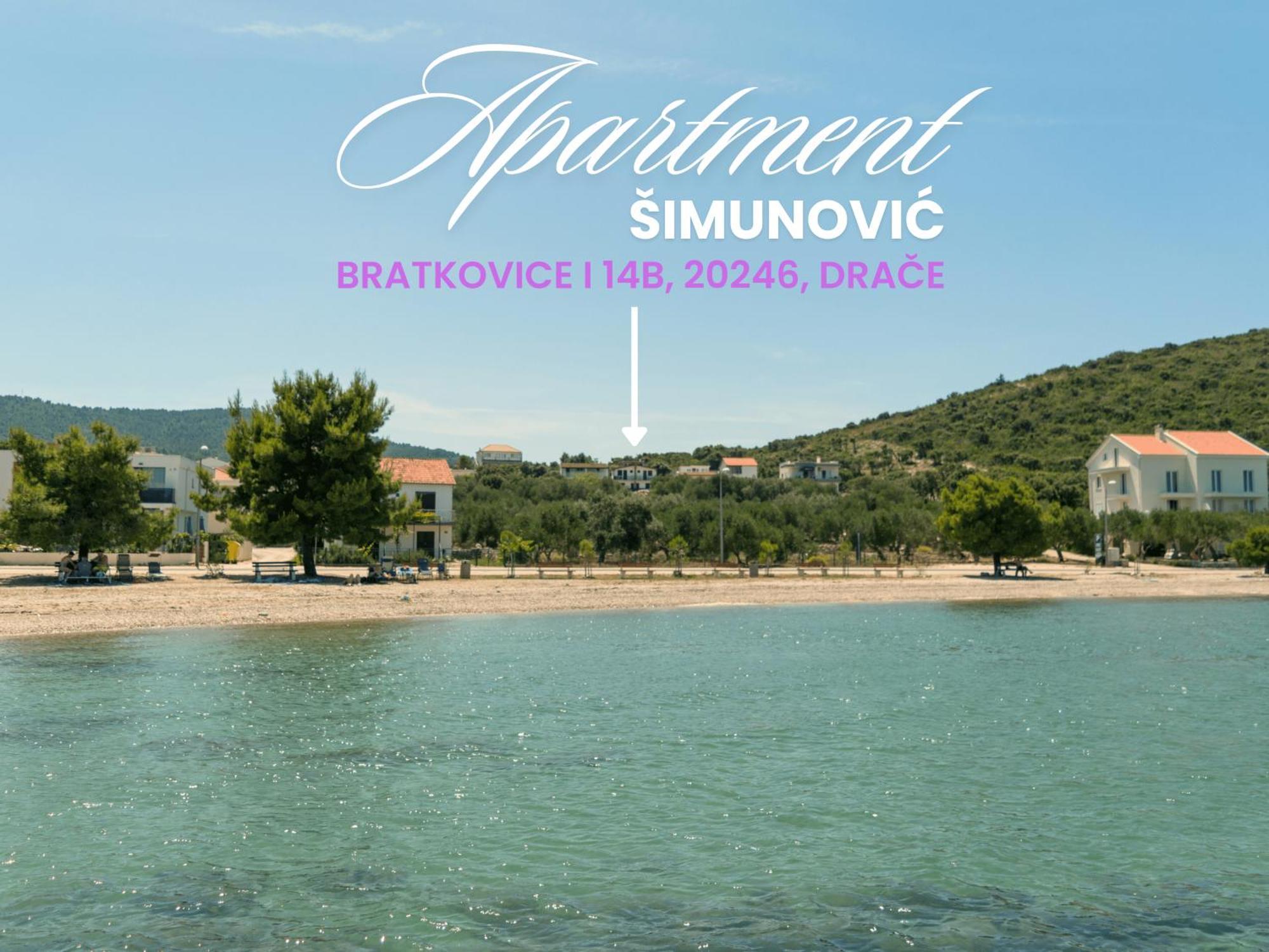 Apartment Simunovic Drače 외부 사진